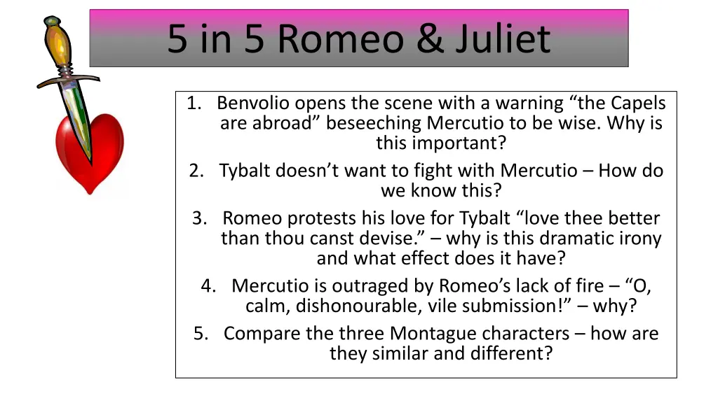 5 in 5 romeo juliet 28