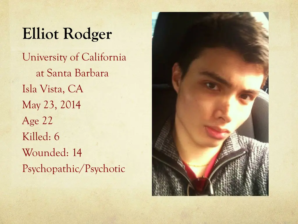 elliot rodger