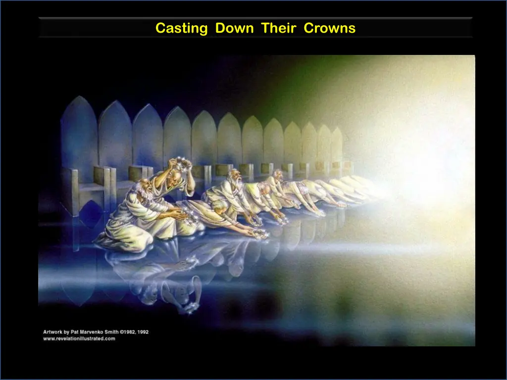 casting down their crowns