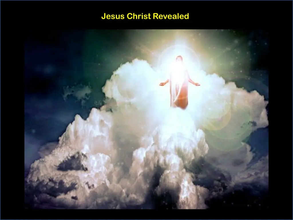 jesus christ revealed