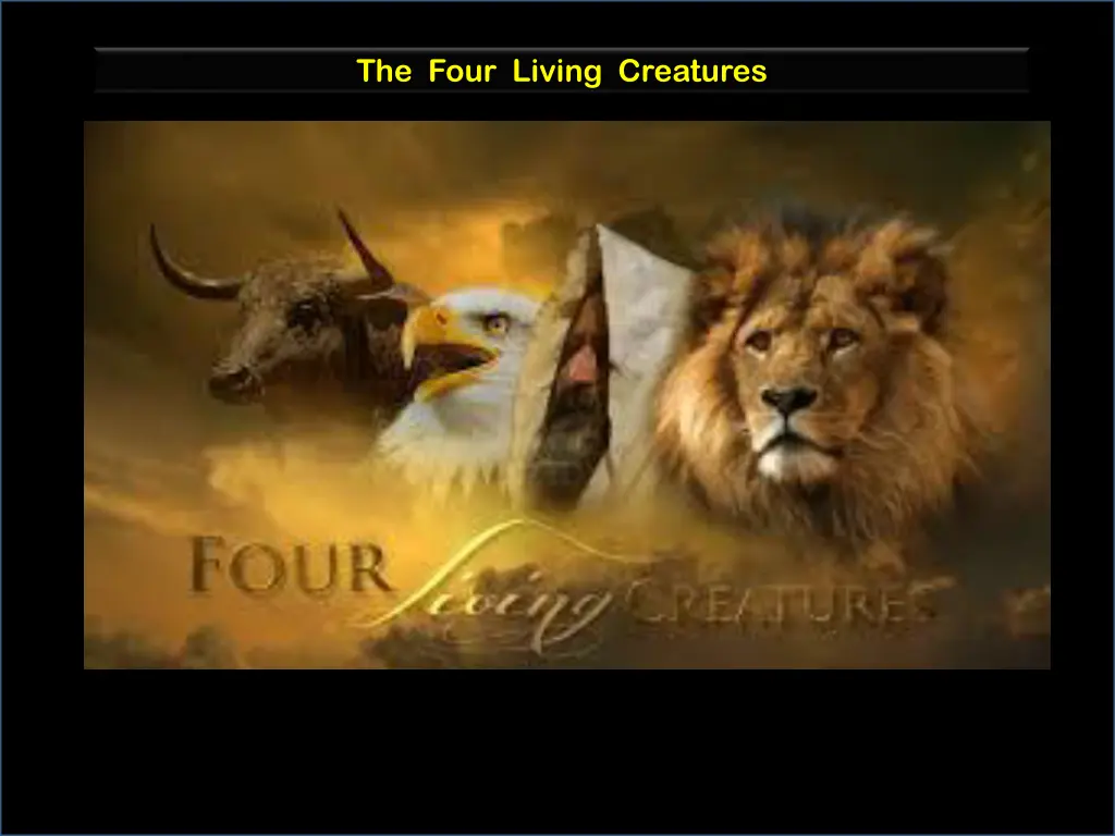 the four living creatures