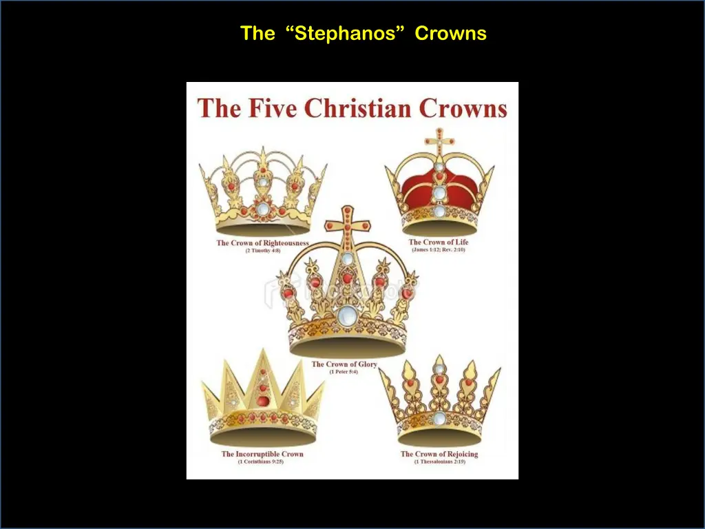 the stephanos crowns