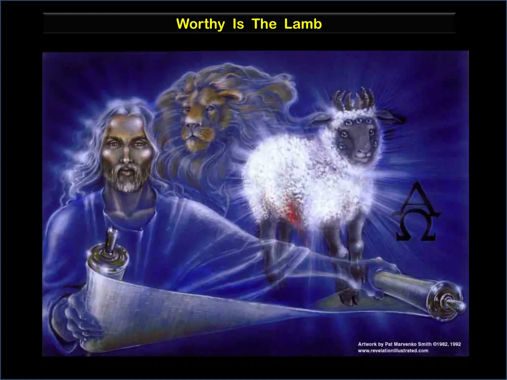 worthy is the lamb