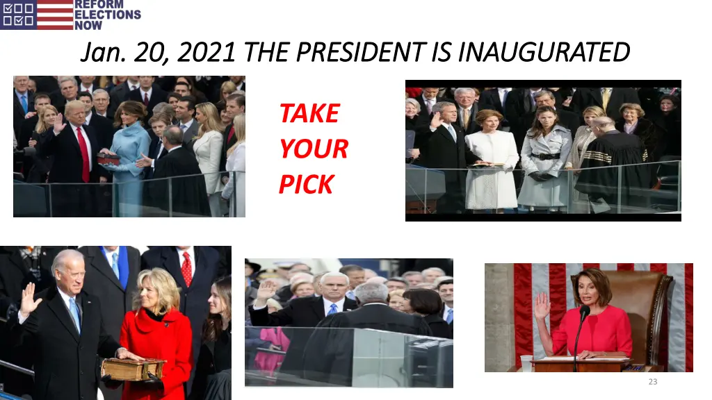 jan 20 2021 the president is inaugurated