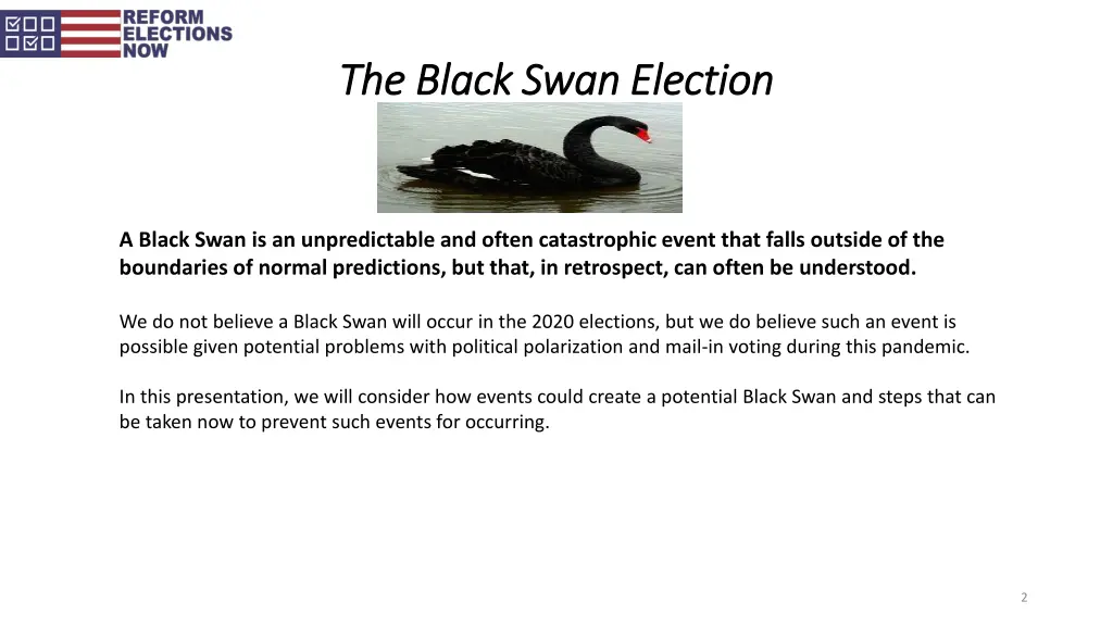 the black swan election the black swan election