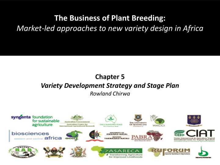 the business of plant breeding market