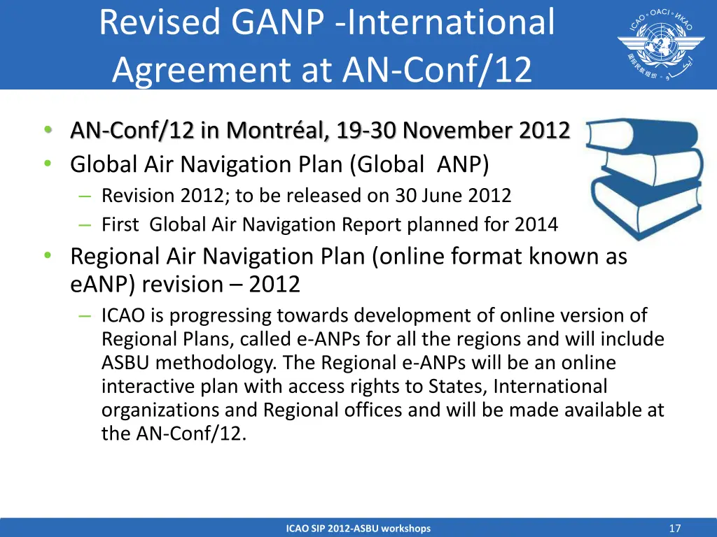 revised ganp international agreement at an conf 12