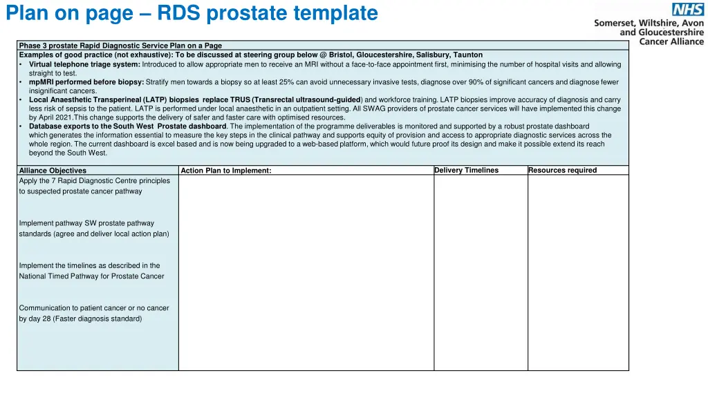 plan on page rds prostate template