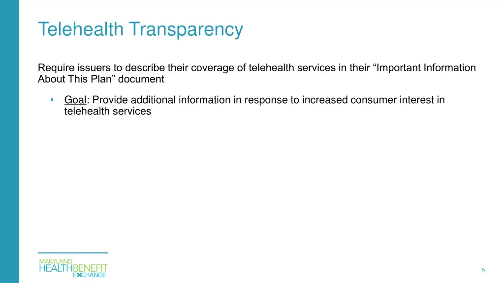 telehealth transparency