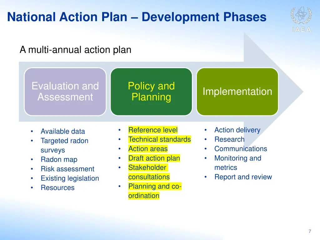 national action plan development phases 2