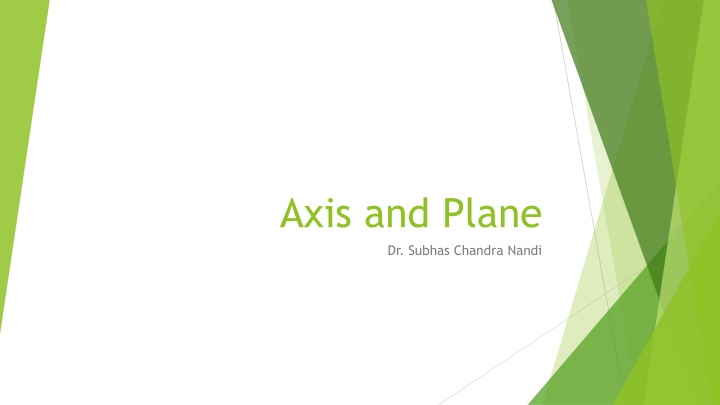 axis and plane dr subhas chandra nandi