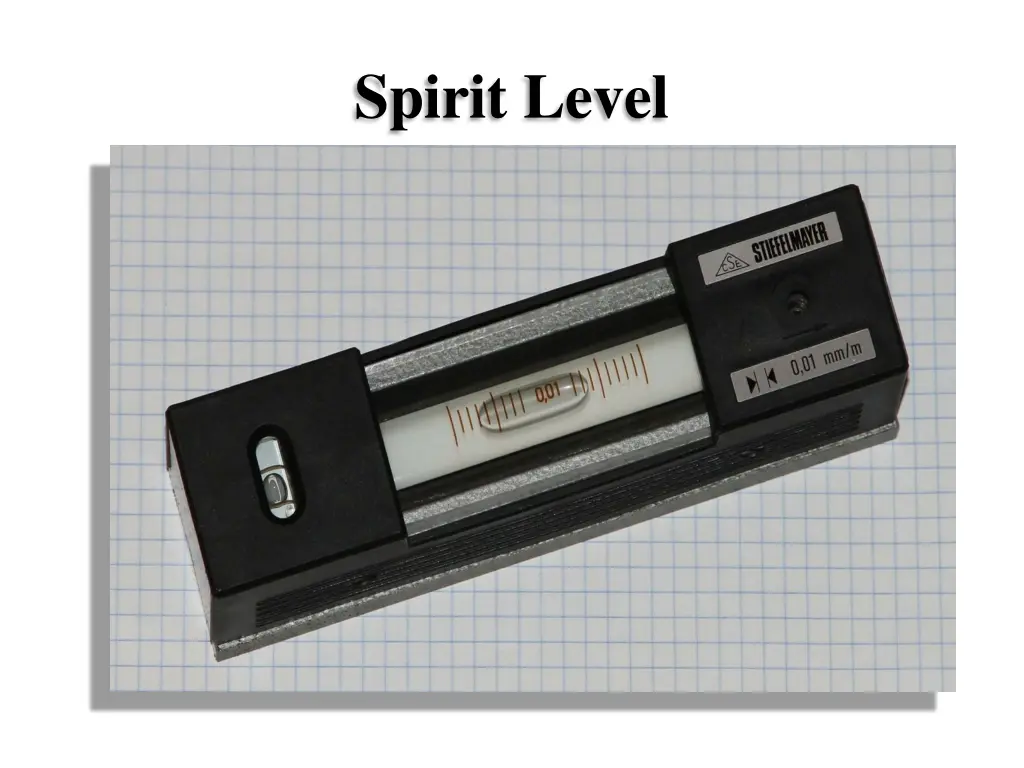 spirit level 1