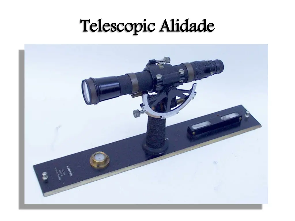 telescopic alidade 1