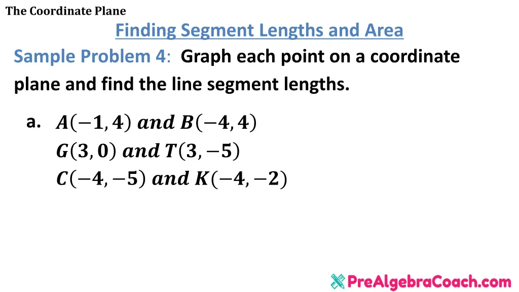 the coordinate plane 13