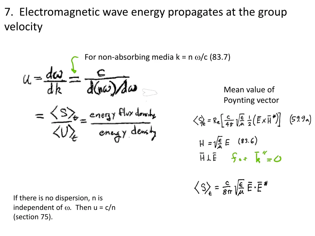 7 electromagnetic wave energy propagates