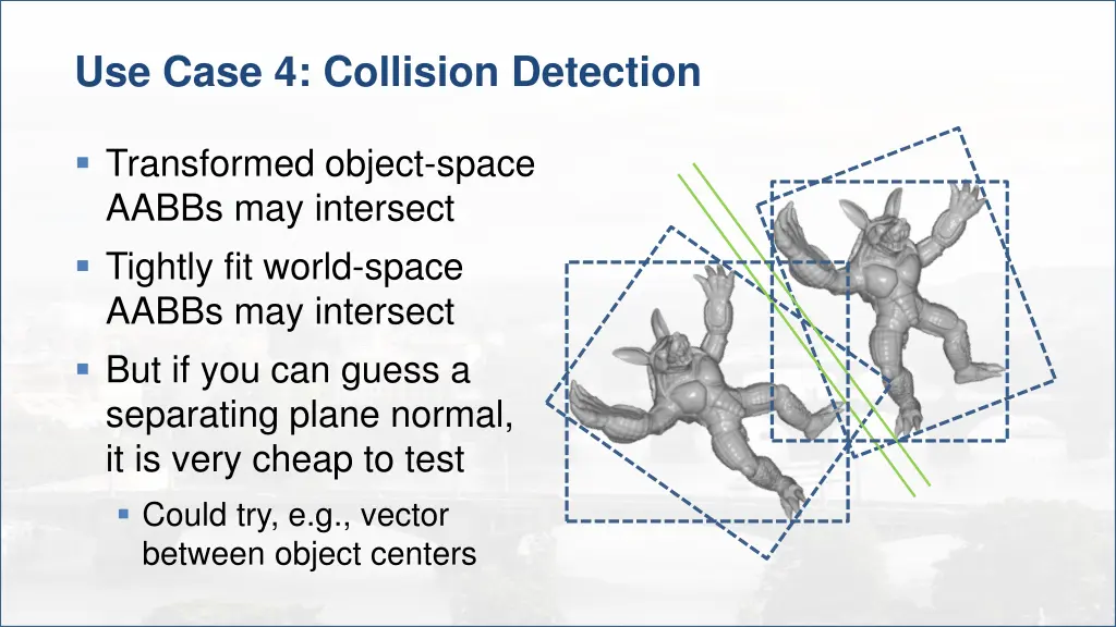 use case 4 collision detection