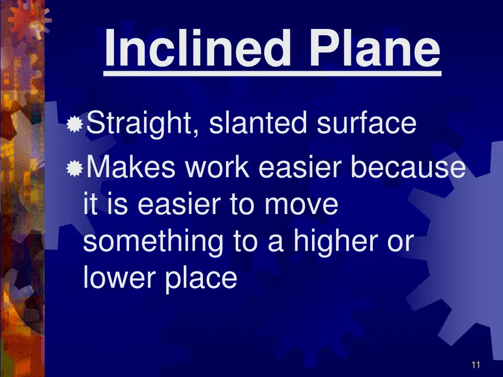 inclined plane 1