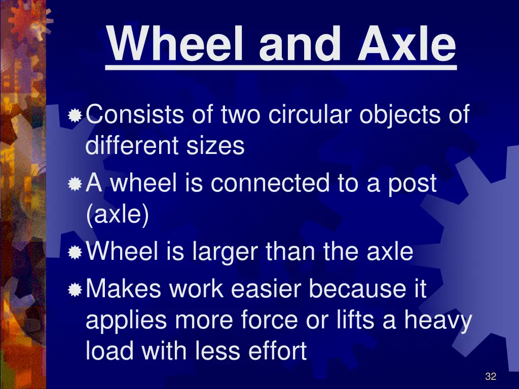 wheel and axle 1