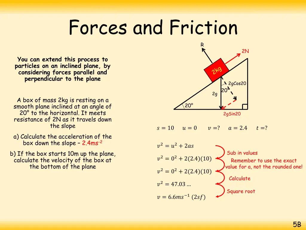 forces and friction 2