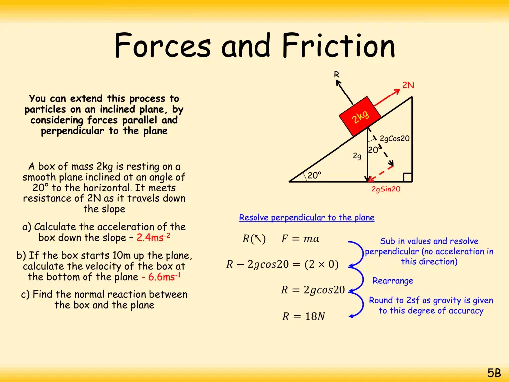 forces and friction 3