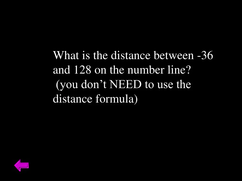 what is the distance between