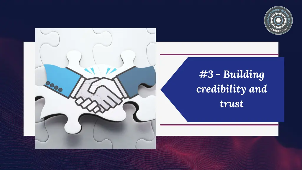 3 building credibility and trust