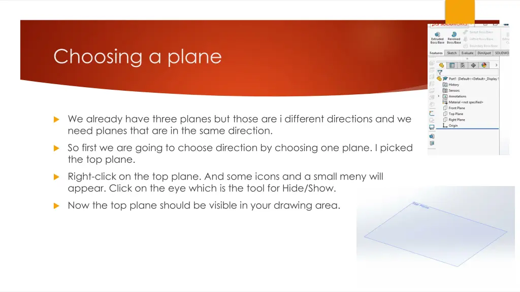 choosing a plane