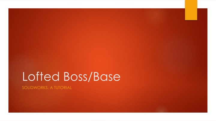 lofted boss base solidworks a tutorial