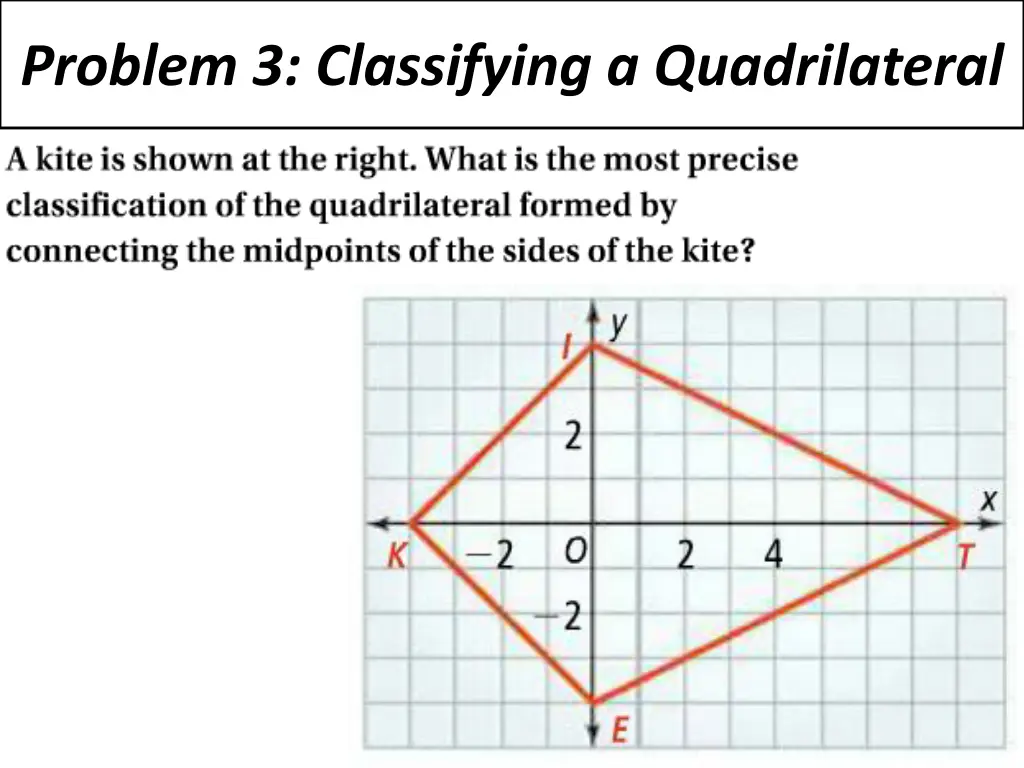 problem 3 classifying a quadrilateral