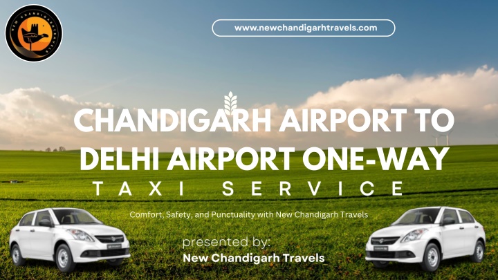 chandigarh airport to delhi airport one way