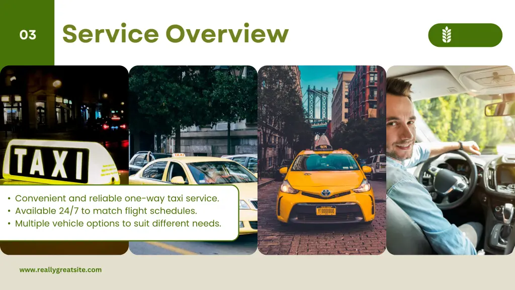 convenient and reliable one way taxi service