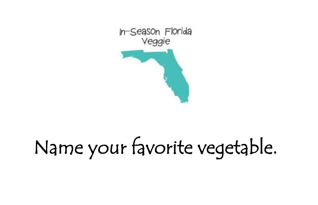 name your favorite vegetable name your favorite