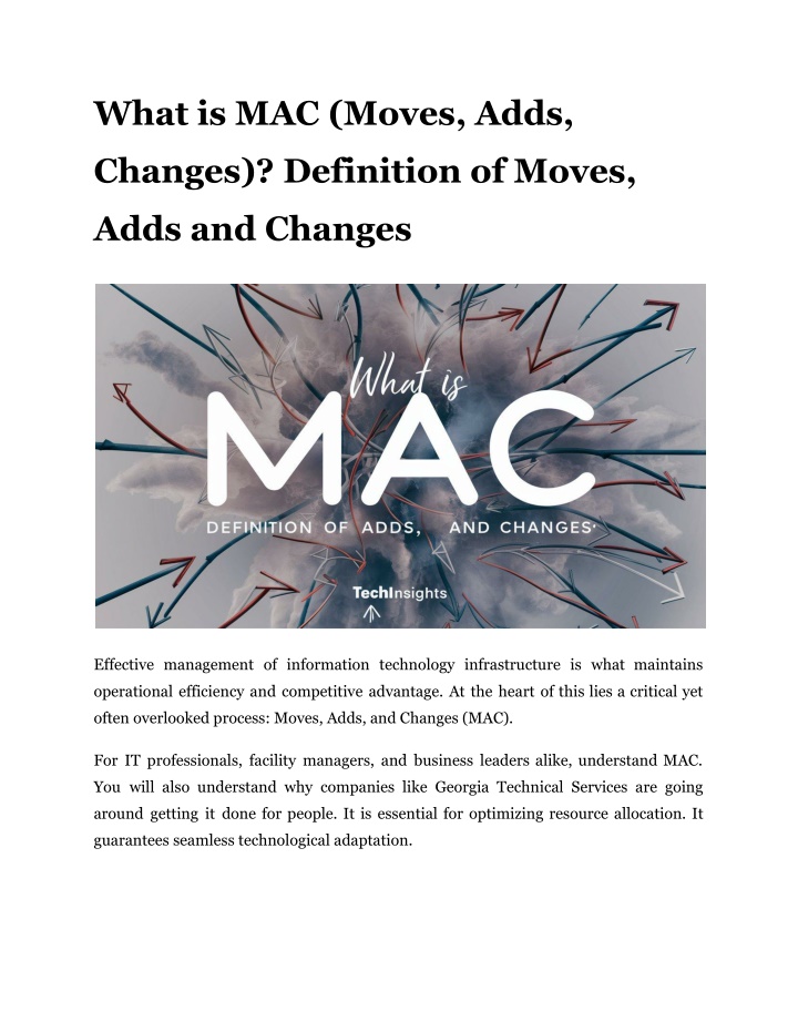 what is mac moves adds