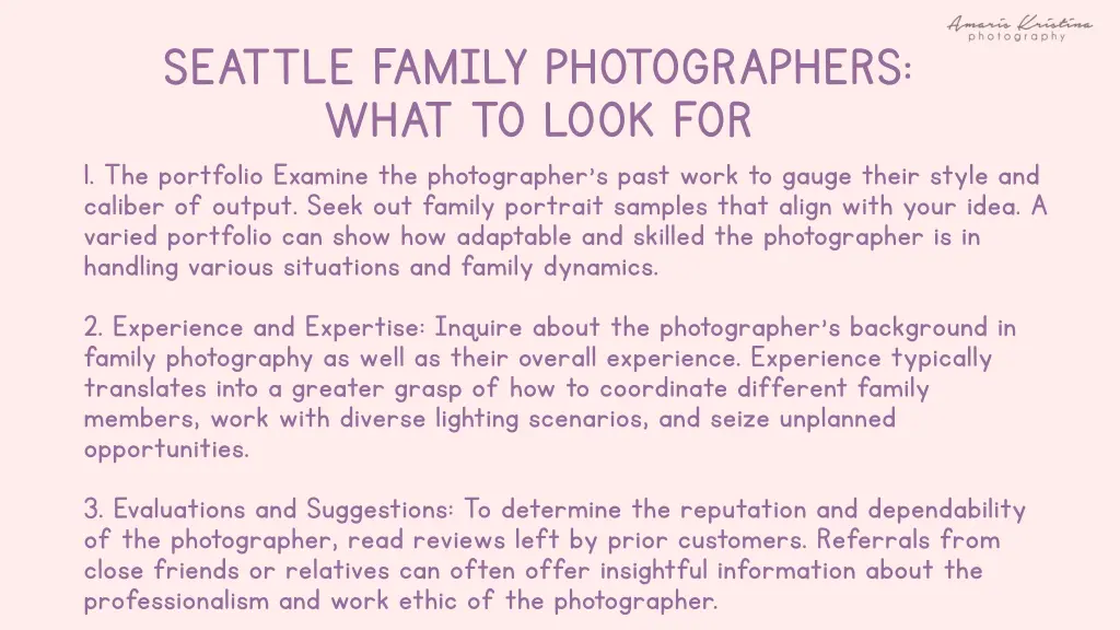 seattle family photographers what to look