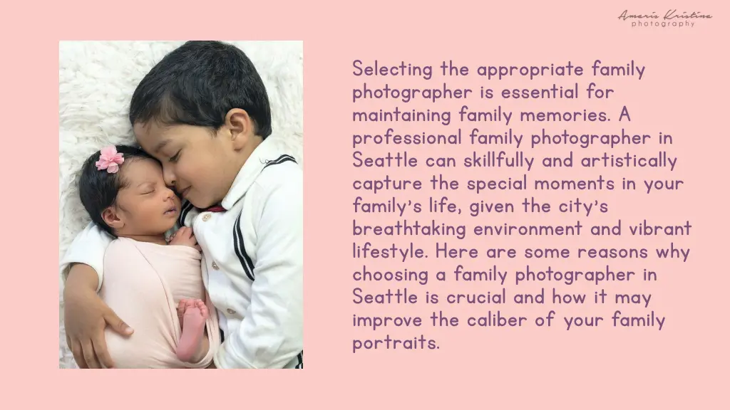 selecting the appropriate family photographer