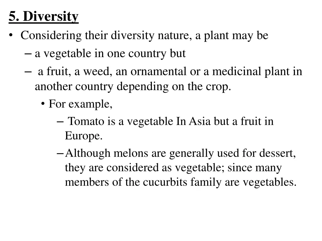 5 diversity considering their diversity nature