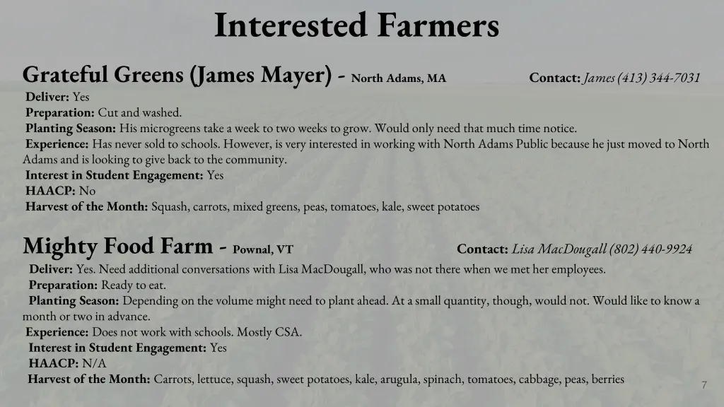 interested farmers 1