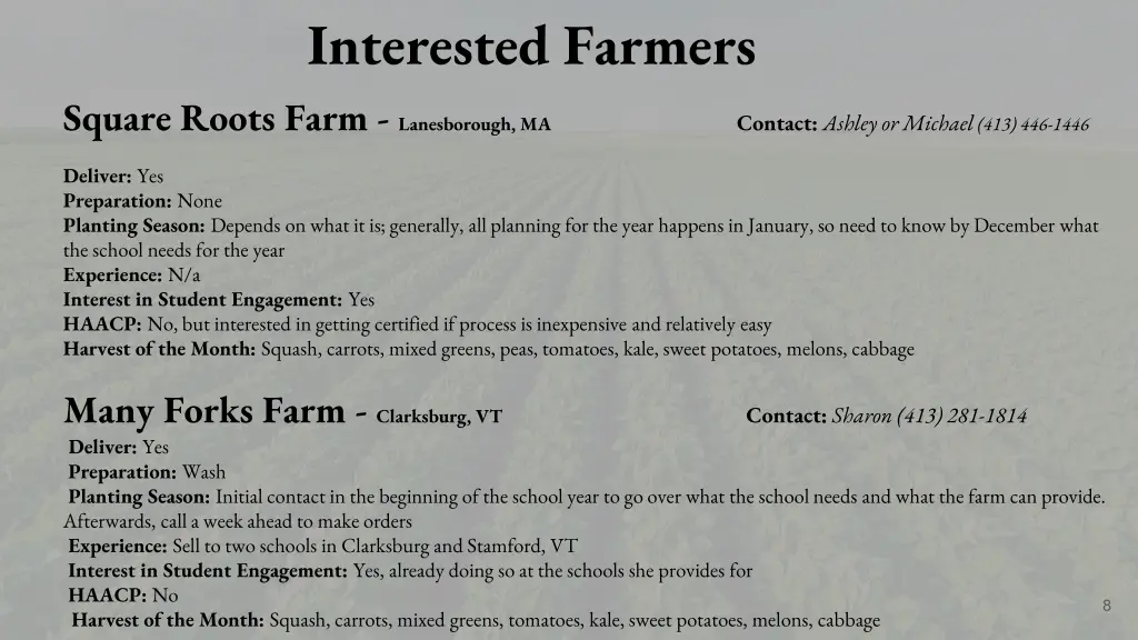 interested farmers 2