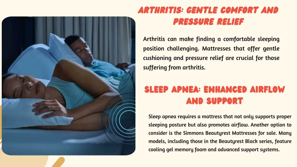 arthritis gentle comfort and pressure relief