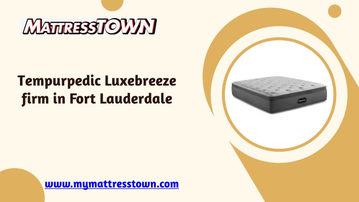 tempurpedic luxebreeze firm in fort lauderdale