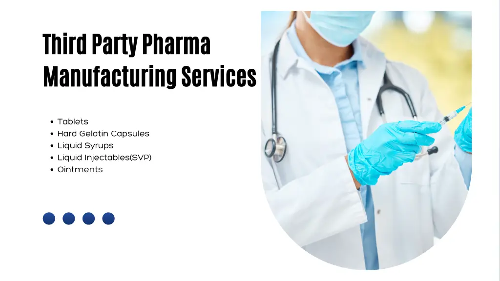 third party pharma manufacturing services