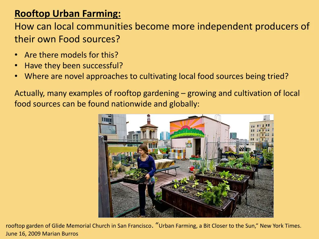 rooftop urban farming how can local communities