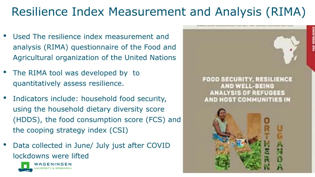 resilience index measurement and analysis rima