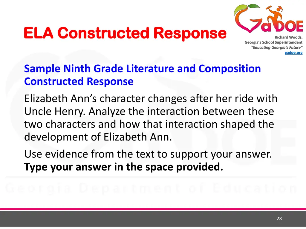 ela constructed response ela constructed response 1