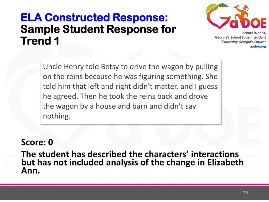 ela constructed response ela constructed response 2