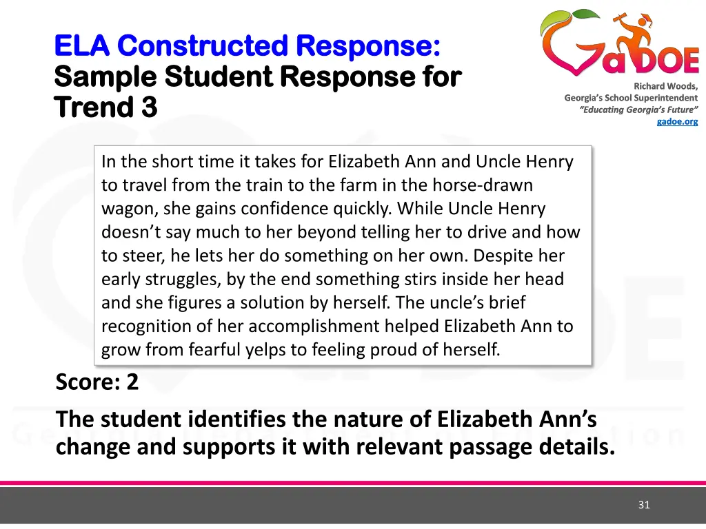 ela constructed response ela constructed response 4