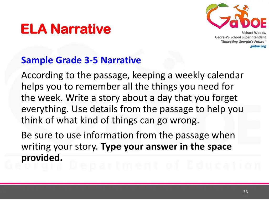 ela narrative ela narrative