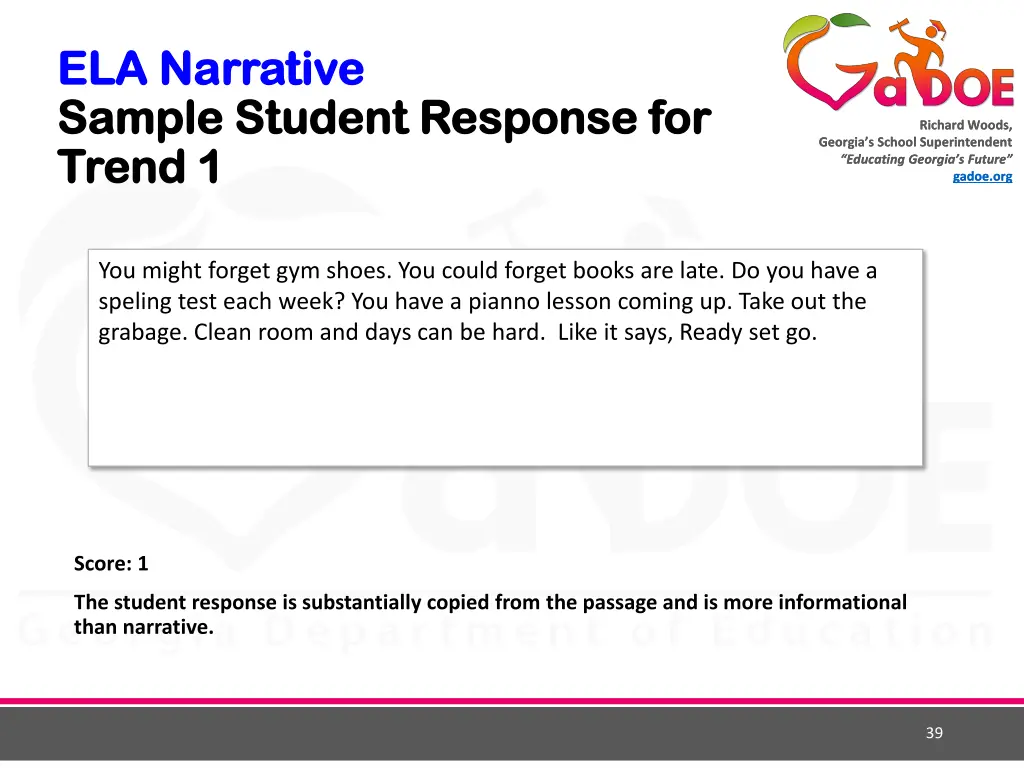 ela narrative ela narrative sample student