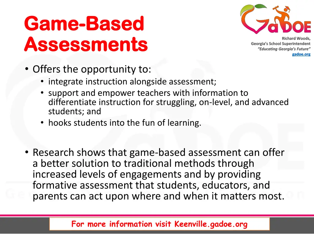 game game based based assessments assessments