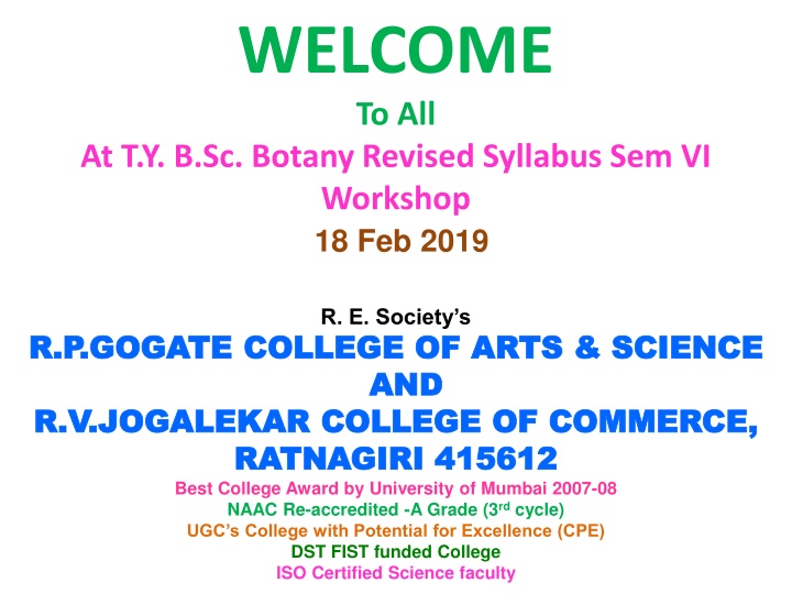 welcome to all at t y b sc botany revised